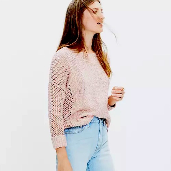 Madewell Sweaters - Madewell plaza marled knit sweater